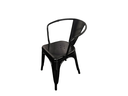 SILLA MILAN #2 COMEDOR NEGRA