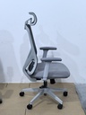 SILLA DE OFICINA EJECUTIVA HOWARD 6239A-HS (GRIS CON BLANCO)