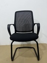 SILLA DE ESPERA DAN 6242D (TODA NEGRA)