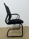 SILLA DE ESPERA DAN 6242D (TODA NEGRA)