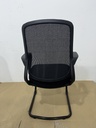 SILLA DE ESPERA DAN 6242D (TODA NEGRA)