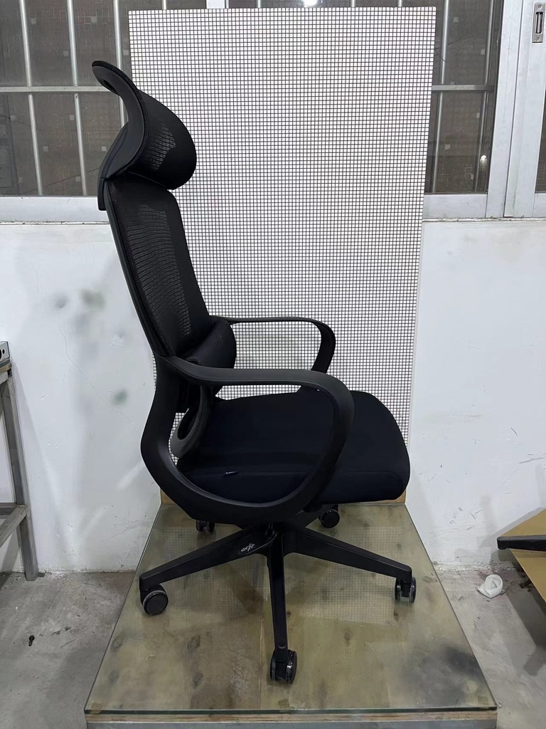 SILLA ARIS 6247A CON CABECERA (TODA NEGRA)