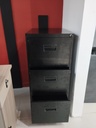 ARCHIVO METALICO DE 03-GAVETAS NEGRO (18*24.5*40.50)