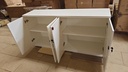 CREDENZA DE 4 PUERTAS  BLANCO (160x40x80CM)