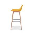 SILLA AUSTIN BAR COLOR AMARILLA