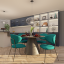 SILLA COMEDOR LUNA(51x61x84CM)