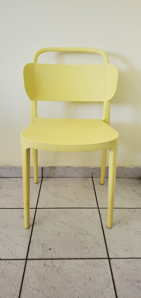 SILLA DUBLIN COMEDOR - COLOR AMARILLO