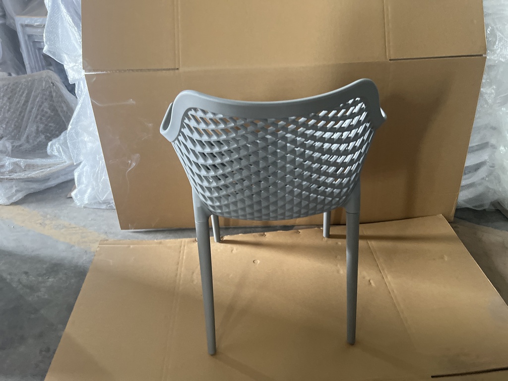 SILLA ROGER COMEDOR GRIS