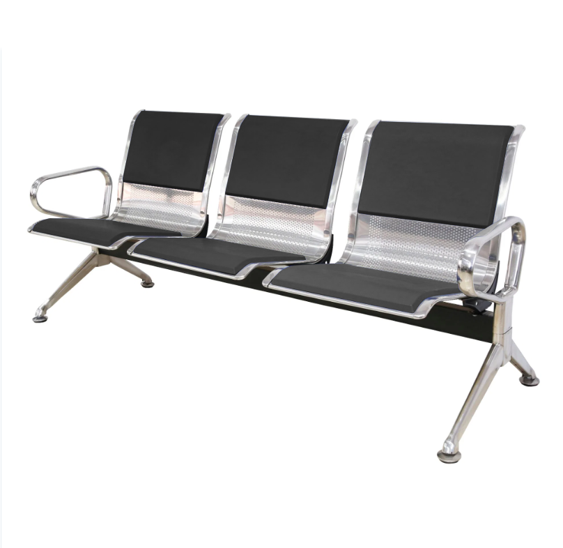 BANCA ESPERA 3P  GRIS CON COJIN