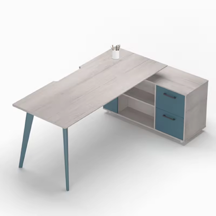 ESCRITORIO EJECUTIVO LUKAS CON GABINETE MODELO LUKAS (FC22EX14) (MB)