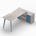 ESCRITORIO EJECUTIVO LUKAS CON GABINETE MODELO LUKAS (FC22EX14) (MB)