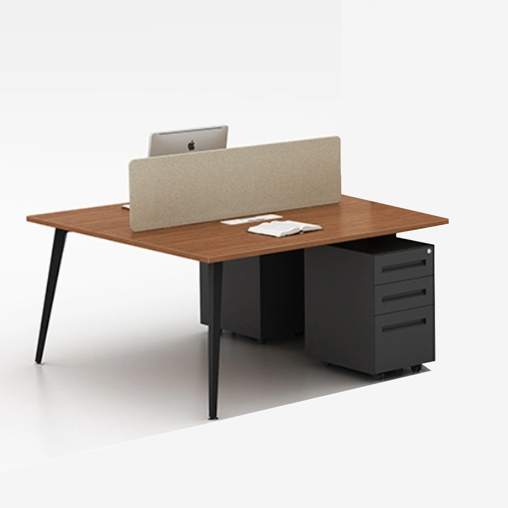 WORKSTATION DE 2/P MODELO HENRY (WS23083) 1.20x1.20x0.75M