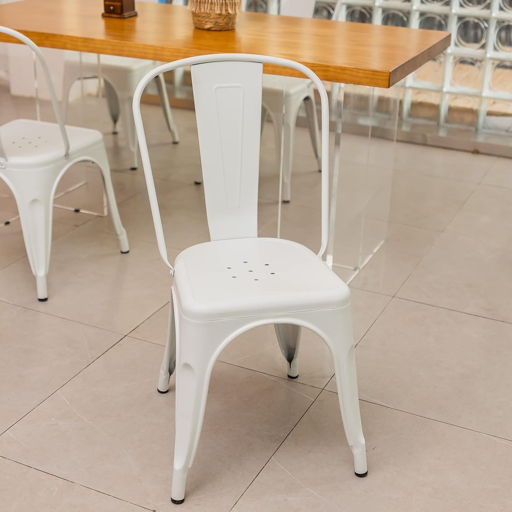 SILLA MILAN #1 COMEDOR BLANCA