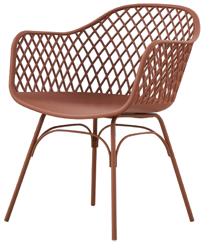 SILLA OSLO COMEDOR - COLOR TERRACOTA