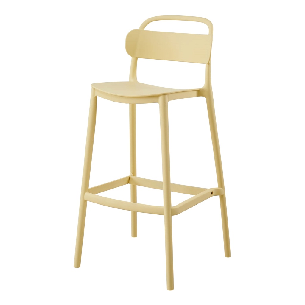 SILLA DUBLIN BAR - COLOR AMARILLO