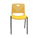 SILLA HY ESCOLAR - AMARILLA