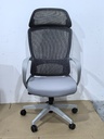 SILLA ARIS 6247A-HS (TODA GRIS) CON CABECERA