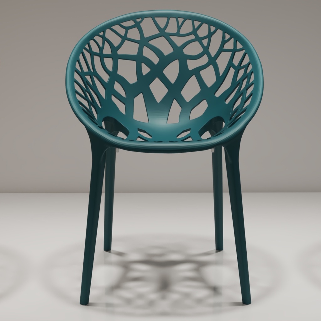 SILLA DEMI AZUL