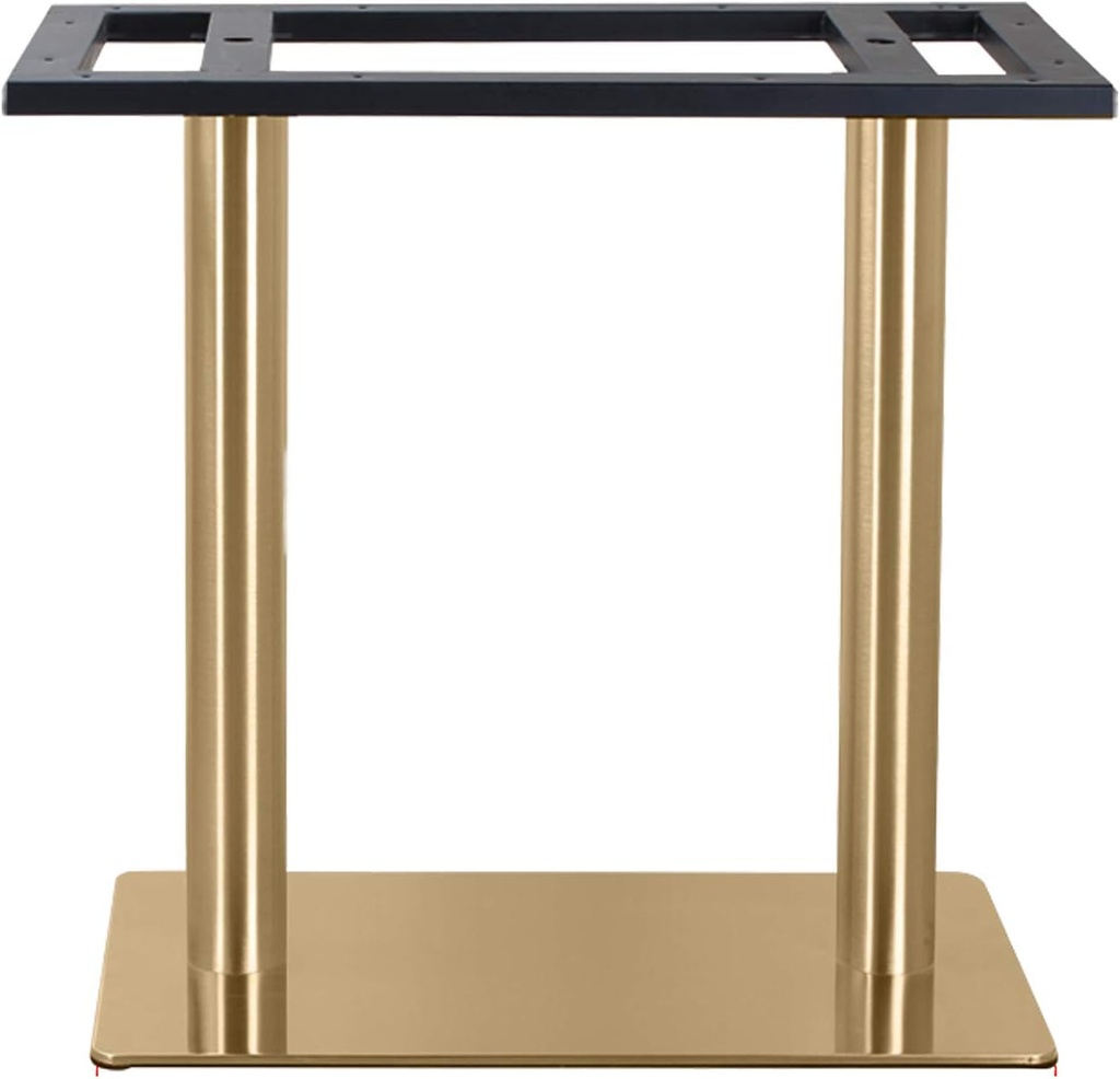 BASE PARA MESA DOBLE 1023 DORADO