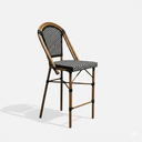 SILLA RT70 BAR, NEGRO CON BLANCO