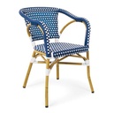 SILLA RTXL AZUL CON BLANCO