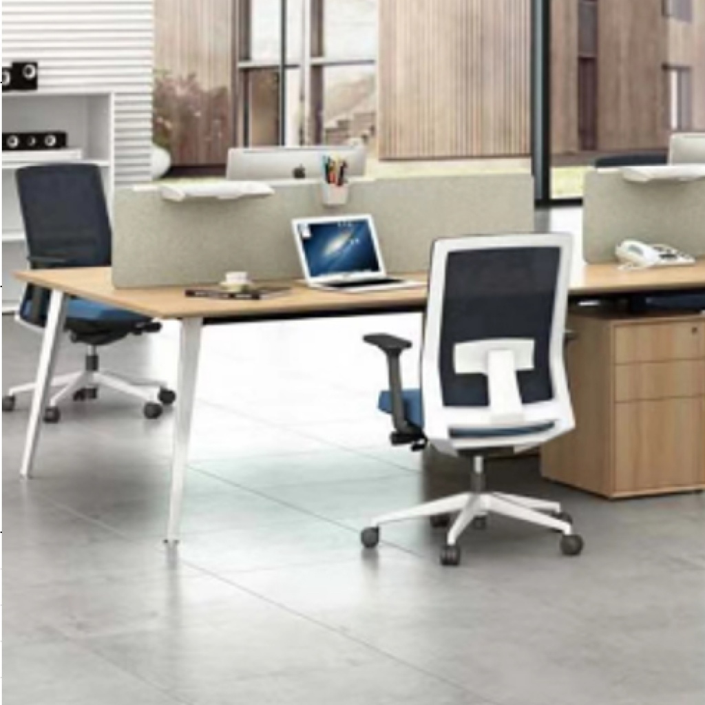 WORKSTATION DE 4/P MODELO DELMER (2.40x1.20x0.75M)