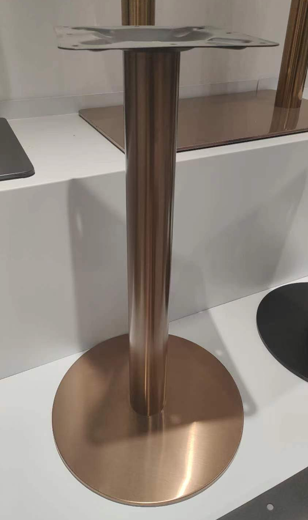 BASE PARA MESA ROSE GOLD 1025 REDONDA