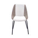 SILLA COMEDOR DEB GRIS CLARO CON CAFÉ1048(49.5x57x80x47CM)