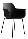 SILLA OSCAR COMEDOR NEGRO（55x44x84CM）