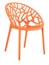 SILLA DEMI COLOR NARANJA