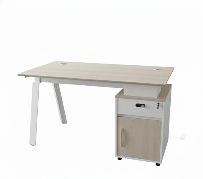 ESCRITORIO SM110 DE 24X48 COLOR ROBLE CLARO