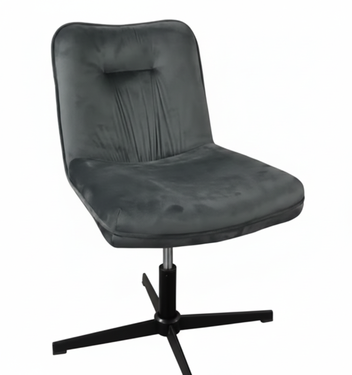 SILLA KURT GIRATORIA GRIS(45*54*101CM)