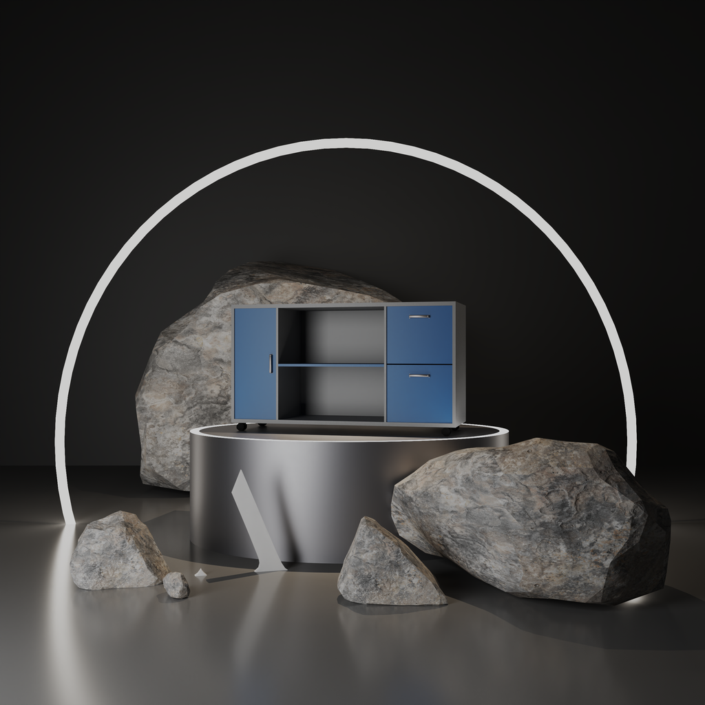 GABINETE LUKAS , MOVIBLE DE DE 1.10 X 0.4M