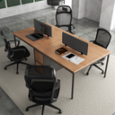 WORKSTATION ECON 01 PARA 4/P (2.40*1.20*0.75M) (21WS125)