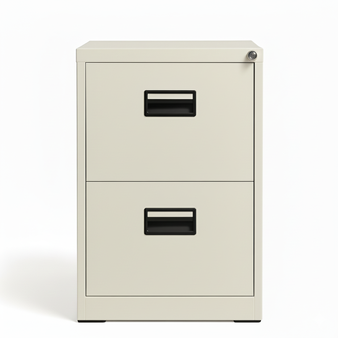 ARCHIVO METALICO DE 02-GAVETAS BEIGE (18*24.5*29)(2drawers)