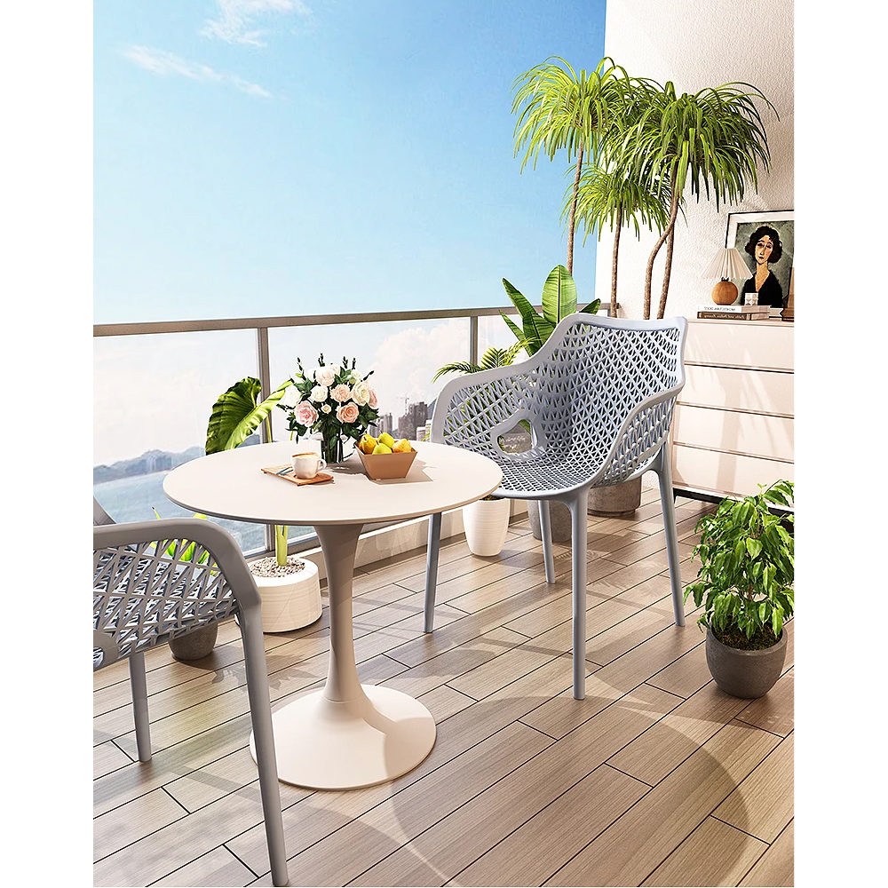 SILLA ROGER COMEDOR GRIS