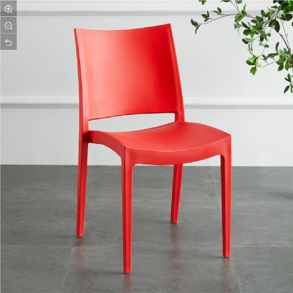 SILLA SIENA COMEDOR COLOR ROJO