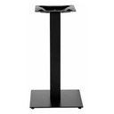 BASE PARA MESA 1008 1 PATA CUADRADA HIERRO NEGRO 1008 (BASE CUADRADA DE 18X18)"