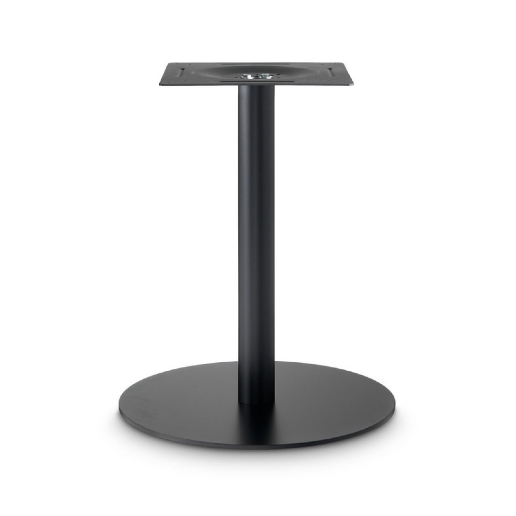 BASE PARA MESA DE 1 PATA HIERRO NEGRO 1009 (BASE REDONDA DE 18´´)