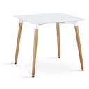 MESA LINEX 32X32 CUADRADA BLANCA