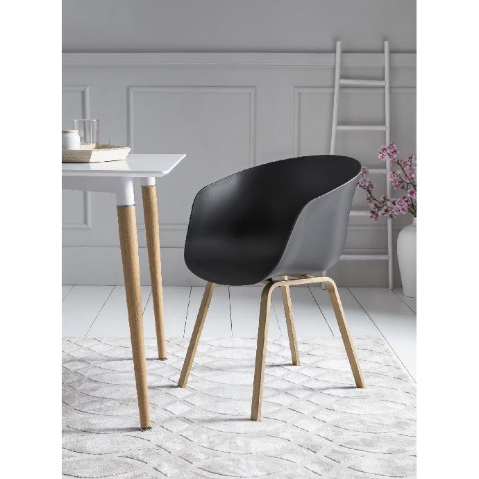 SILLA BOSTON COMEDOR NEGRA