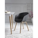 SILLA BOSTON COMEDOR NEGRA