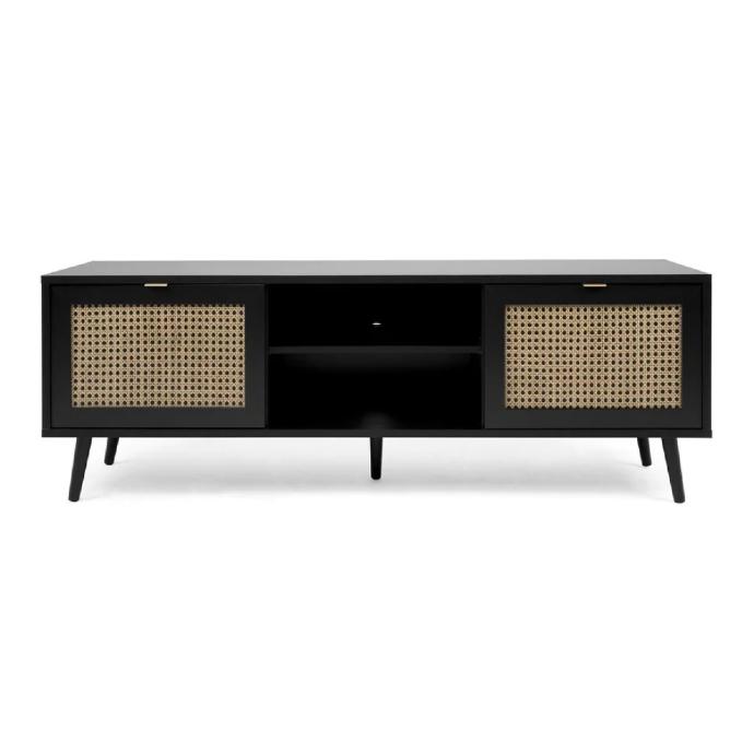 MODULO DE TV EVANS (YCJY21378-2) NEGRO 60x16x21a pulg