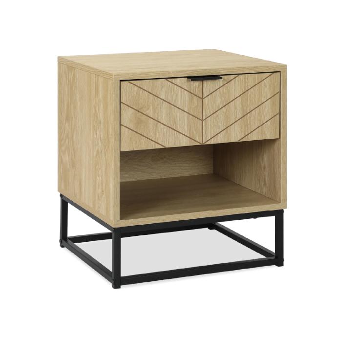 MESA DE NOCHE JACKSON (YCNA21138-KY-1) COLOR MADERA 18x16x20a pulg