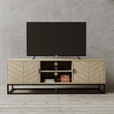 MODULO DE TV JACKSON (YCNA21139-KY-2) COLOR MADERA 60x16x20a pulg