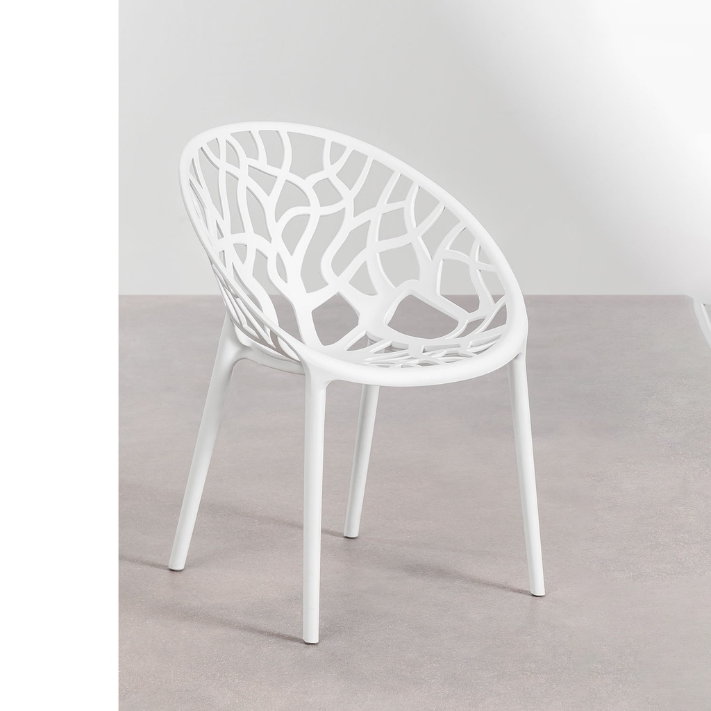 SILLA DEMI COLOR BLANCO