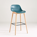 SILLA AUSTIN BAR COLOR AZUL