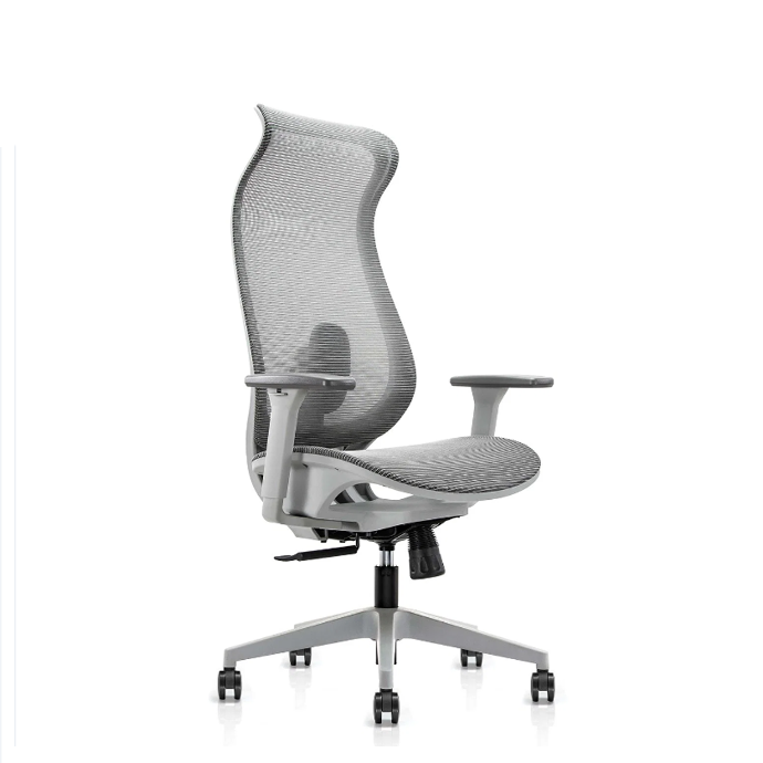 SILLA DE OFICINA EJECUTIVA SOUL 6237A-HS (TODA GRIS)