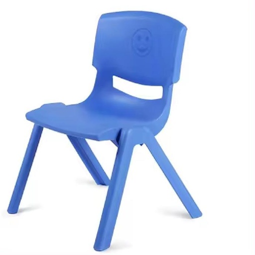 [6876] SILLA KINDER PLASTICA COLOR AZUL