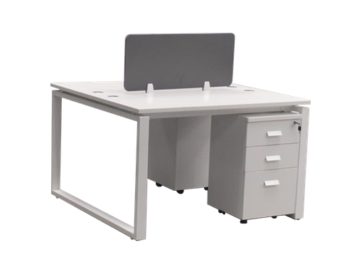 [484830] WORKSTATION DE 2/P MODELO WARNOCK -ZYZ-001 (ET258Q) (1.20x1.20x0.75cm)